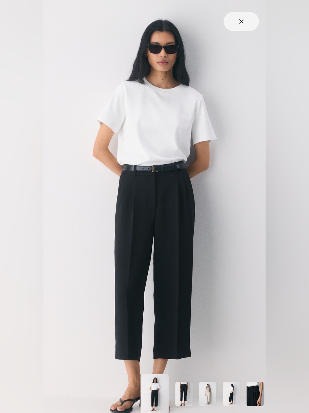 ARITZIA ⭐️ Wilfred Effortless Pants, cropped